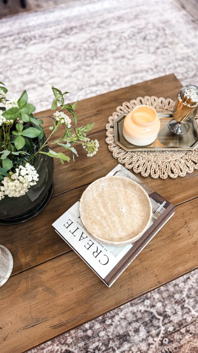 How beautiful is this travertine bowl from @rareearthmercantile 🤎 it’s the perfect addition for coffee table styling! I absolutely love the texture and all the different ways that it can be used for styling around the house!

🔗 Comment - SHOP - for the link and make sure to use my discount code 🌟 KIMBERLY10 for 10% off your entire order!

‌

#rareearthmercantile #neutralhome #homedecor #easyhomestyling #organicmodern #homedecorideas #designtips #decoratingtips #coffeetablestyling