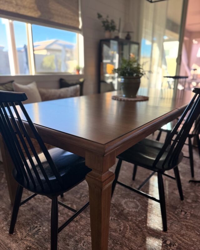 #nofilter Wednesday! 🫠

I thought there needed to be a space on my feed for this new beauty! I’ve been searching for a table to fit this space and our family a little better than the round one we had and I finally found the one! 

I love that the leaf fits inside the table for storage when you don’t want to use it! Perfect space saver! 

☀️ Linked in my LTK shop for you! 

.
.
.
.
.
.
.
#ashleyfurniture #diningroominspo #diningroomtable #diningroomideas #targetclearancefinds #diningroomchairs